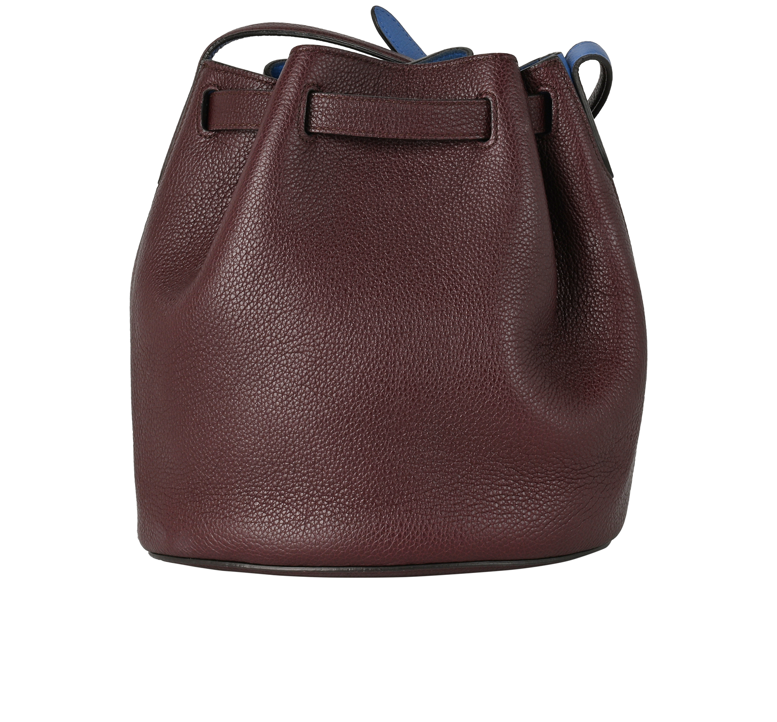 Abbey, &pound;350, Handbags, Blue/Burgundy, Leather, Back view